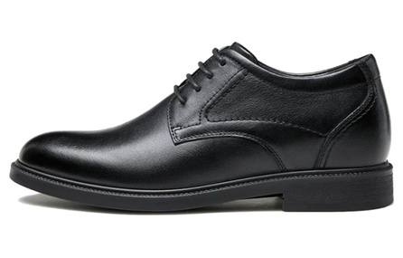 CAMEL Dress Shoes Men Low-Top Black