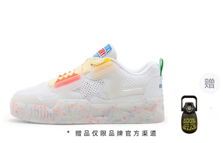 STARTER Vol Series Skateboard Shoes Unisex Low-Top White