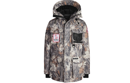 Canada Goose Down Jacket Unisex Maple Leaf Camouflage