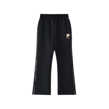 FILA KIDS Pants WHITE LINE Series Mid-Rise Elastic Waist Simple Solid Color Children's