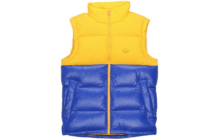Adidas Originals Down Jackets Men's Gold Blue Multicolor