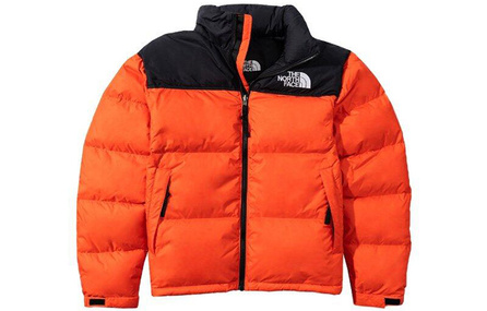 THE NORTH FACE 1996 Collection Down Jacket Winter Unisex Fierce Orange Color