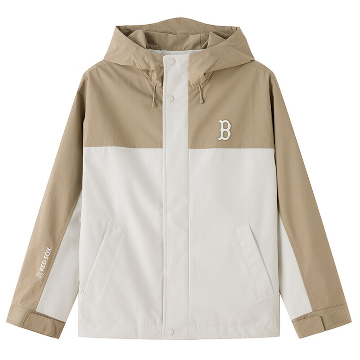 MLB Windproof Waterproof Hooded Zip Jacket Unisex