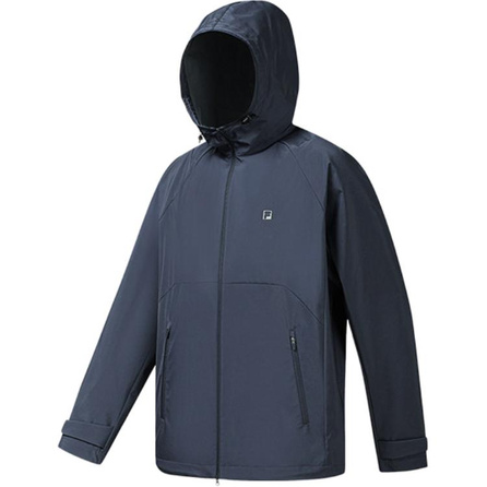 FILA Waterproof Breathable Sport Long-Sleeve Hooded Loose Soft Shell Jacket Men's
