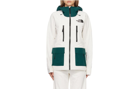 THE NORTH FACE Water-Resistant Other Windbreaker Jacket Unisex White