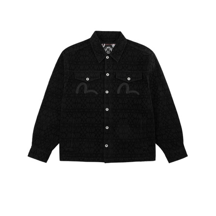EVISU 2026 Autumn Seagull Embroidery Jacket Men's