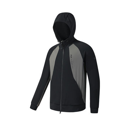 FILA Fitness Series Minimalist Sporty Casual Versatile Comfortable Hooded Knit Jacket Men's