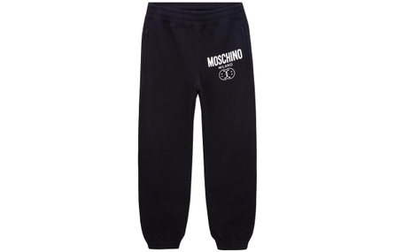 MOSCHINO Knitted Sweatpants Men Black