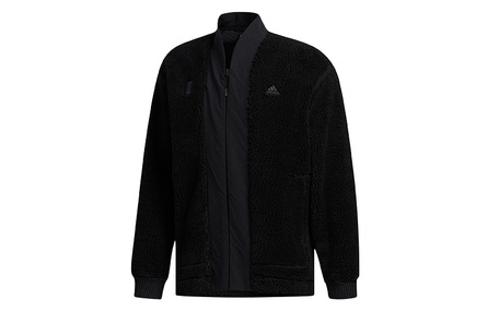 Adidas Velvet Jackets Men Black