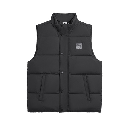 PUMA WINTERIZED BUTTON Windproof Waterproof Warm Sports Stand Collar Inner Vest Down Vest Unisex