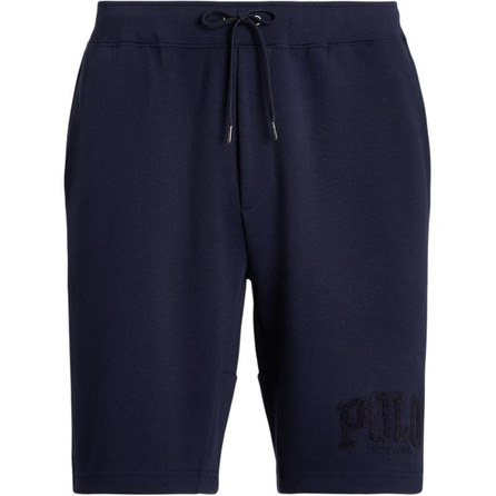 Polo Ralph Lauren SS24 Solid Color Logo Letter Emblem Lace-Up Straight Leg Casual Shorts Men's Dark Blue