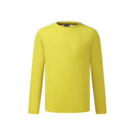 FILA URBAN EXPLORE Minimalist Fashionable Daily Versatile T-Shirt Men's Warm Olive Yellow