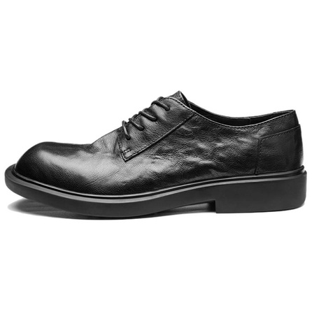 Brounvanm Dress Shoes Men Low-Top Black
