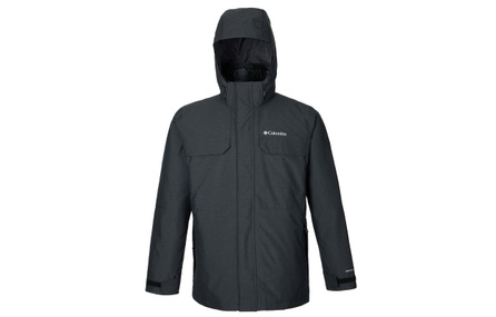 Columbia Cloverdale II Men's Waterproof Breathable Versatile Long Sleeve Jacket Black