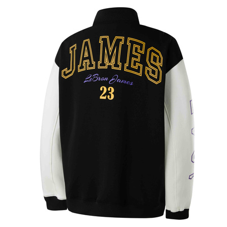 NBA Dynasty Series Los Angeles Lakers LeBron James Comfortable Versatile Fashion Jacket Unisex Black