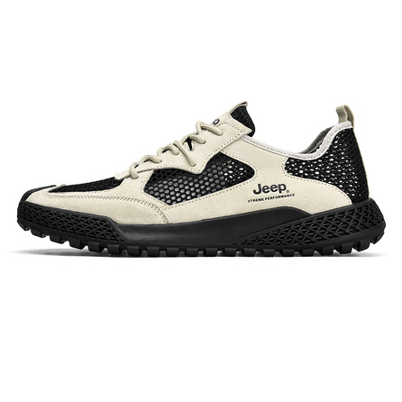 Jeep Casual Shoes Men Low-Top Sand
