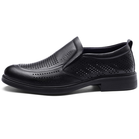 Strongman Dress Shoes Men Low-Top Black