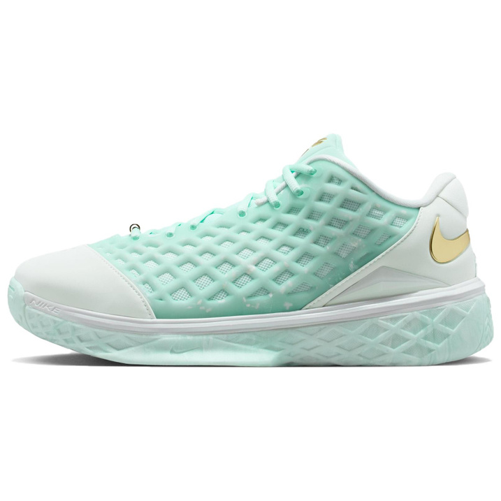 Nike Zoom Kobe 3 Protro CHBL Comfortable Fit Responsive Grip Low-Top Basketball Shoes Unisex Light Cyan Green