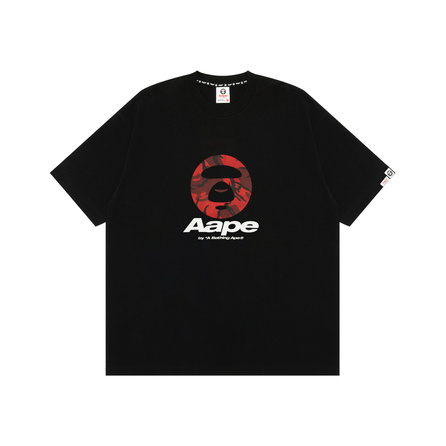Aape SS26 Camo Ape Print Casual Short Sleeve T-Shirt Men's
