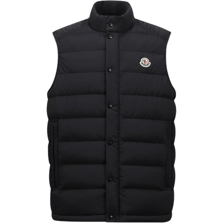 Moncler Barthe Logo Patch Quilted Gilet
