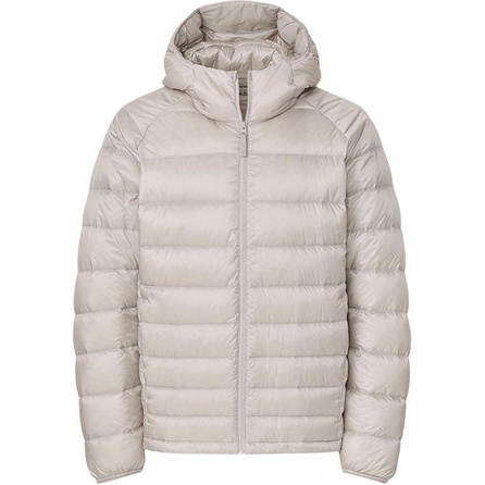 UNIQLO Simple Solid Color Comfortable Lightweight Waterproof Hooded Long-Sleeve Down Jacket Men's