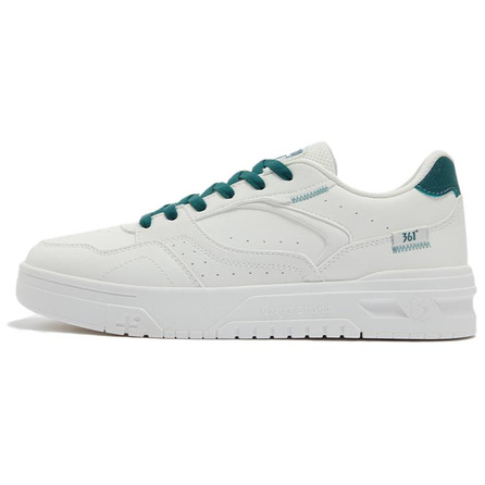 361° Comfortable Fashion Trendy Anti-Slip Wear-Resistant Low-Top Skate Shoes Men's White Green