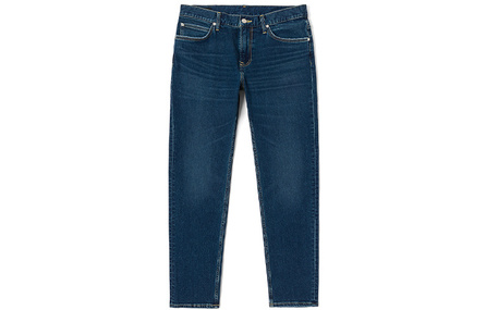 Lee Solid Color Slim Fit Mid-Rise Straight Leg Print Jeans Men's