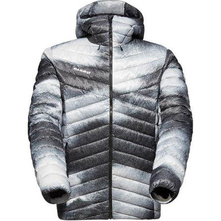 MAMMUT Albula Outdoor Lightweight Comfort Warm Windproof Hooded Padded Jacket Men's Black White