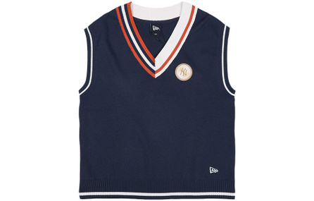 New Era MLB College Style Series Vests Unisex Navy Blue