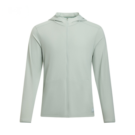 Under Armour Expanse UA UPF Sun Protection Hooded Zipper Sport Casual Jacket Men's Hydrogen Green
