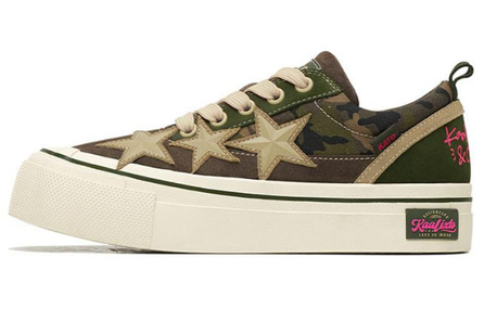 KAALIXTO Skateboarding Canvas Low 'Camouflage'