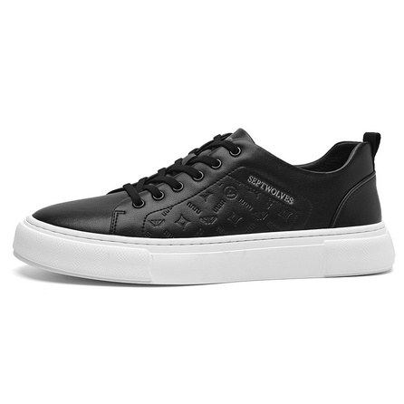 SEPTWOLVES Height-Enhancing Wear-Resistant Lightweight Low-Top Skateboard Shoes Men's