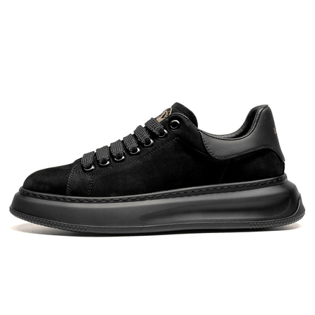 LEAVELAND Cow Leather Comfort Simple Lightweight Versatile Casual Low-Top Sneakers Men's