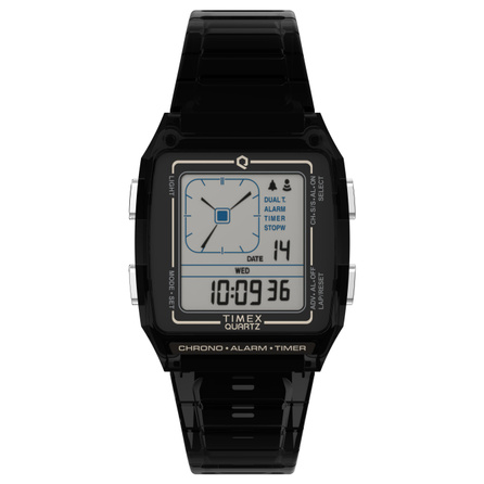 TIMEX Wristwatch Quartz Movement Grey Dial Unisex