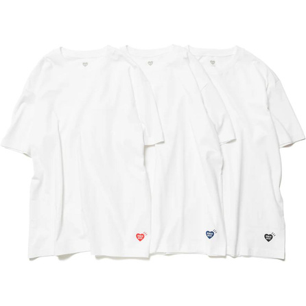 HUMAN MADE T Shirt Set 3 Pack
