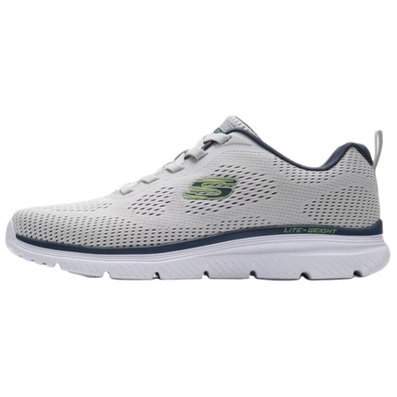 Skechers BURNS 2.0 Fabric Comfortable Breathable Low-Top Casual Shoes Men's Gray