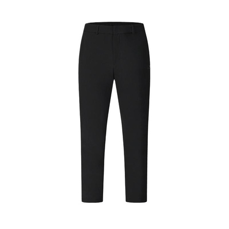 FILA Golf Series Fashion Versatile Skin-Friendly Soft Casual Pants Men's Deep Black