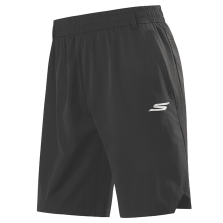 Skechers Cooling Comfort Simple Letter Logo Outdoor Sports Breathable Moisture-Wicking High-Elasticity Split Loose Casual Shorts Unisex