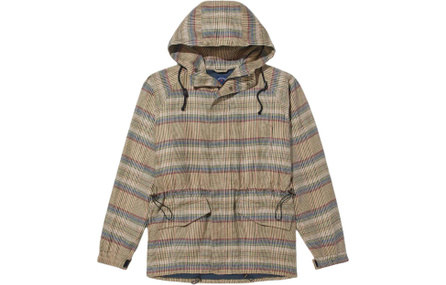 NOAH SS24 Detachable Hood Long Sleeve Zip Jacket Unisex Field Green