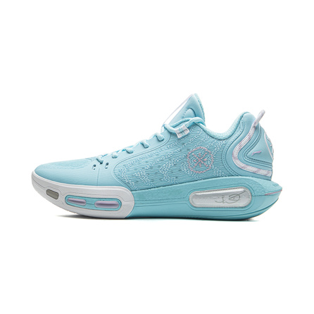 LI-NING Wade Phantom 7 Mint BENG Technology Lightweight Flexible Stable Support Wrap Torsion Resistance Cushioning Anti-Slip Wear-Resistant Breathable Rebound Traction Low-Top Basketball Shoes Men's Cool Blue