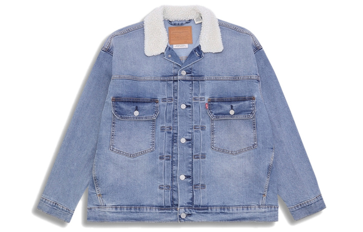 Levi’s Jacket Men's Novelty Blue Yarn