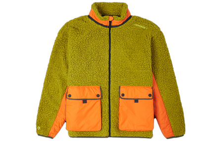 Converse Velvet Jackets Men Moss Green