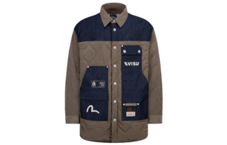 EVISU Jackets Men Khaki