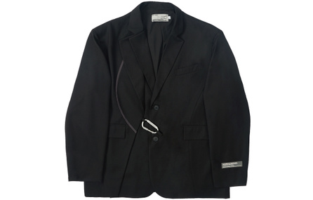 HARSH AND CRUEL Business Suits Unisex Black