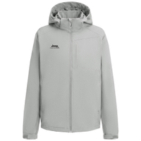 Jeep Mountain Outdoor Lightweight Sports Hiking Windproof Water-Repellent Composite Warm Fleece-Lined Pockets Coat Splicing 3D Cut Wear-Resistant Basic Commute Versatile Comfortable Breathable Slimming Detachable Hooded Jacket Unisex Серое будущее