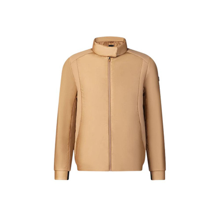 FILA Golf Series Brand Logo Sport Minimalist Stand Collar Warm Padded Jacket Men's Orange-Yellow