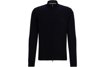 HUGO BOSS Knitted Zip Up Cardigan