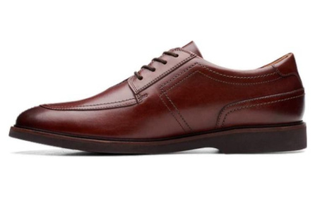 Clarks Dress Shoes Men Low-Top Brown