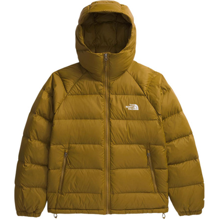 THE NORTH FACE Hydrenalite™ Solid Color Hooded Zipper Puffer Jacket Men's Moss Green