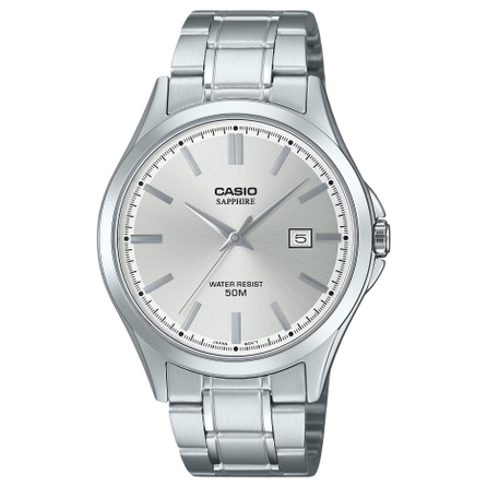 CASIO G-SHOCK 50M Water Resistant Quartz Watch Men's Silver Dial